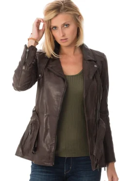 Veste Femme Rose Garden Dorothy Lamb Ruby Brown