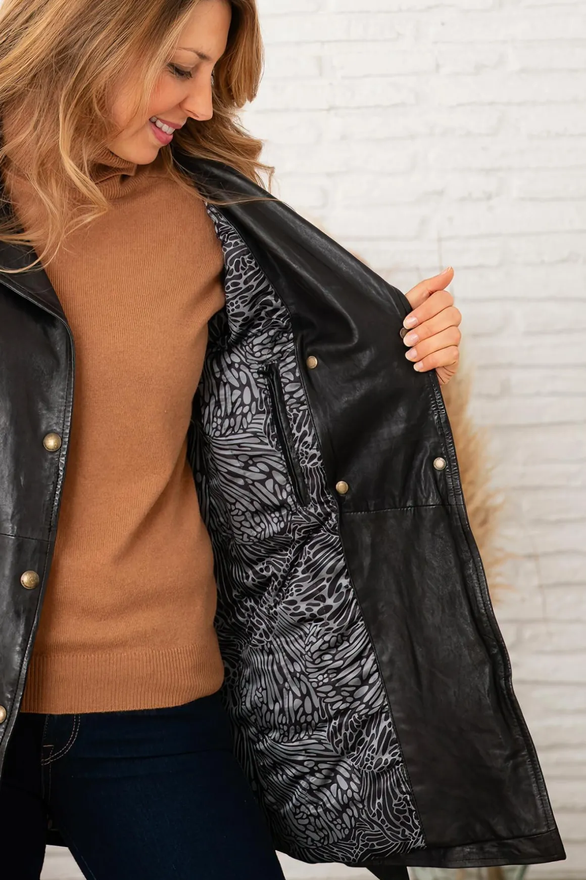 Veste Femme Rose Garden Ebert Sheep Aosta Black