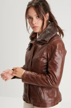 Veste Femme Rose Garden Gemala Sheep Aosta Bison