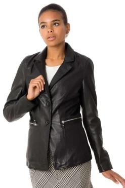Veste Femme Rose Garden Mirina Lamb Ruby Black