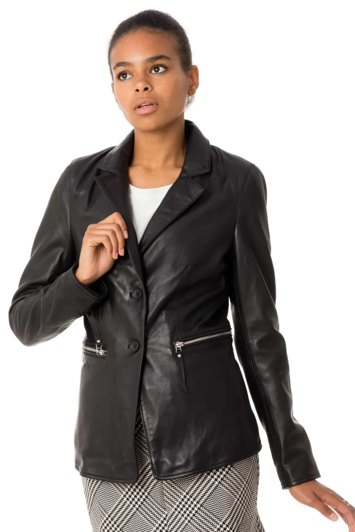 Veste Femme Rose Garden Mirina Lamb Ruby Black