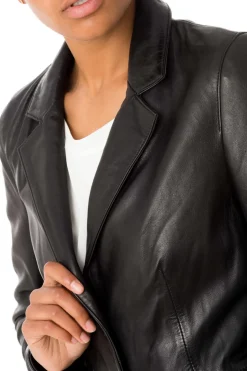 Veste Femme Rose Garden Mirina Lamb Ruby Black