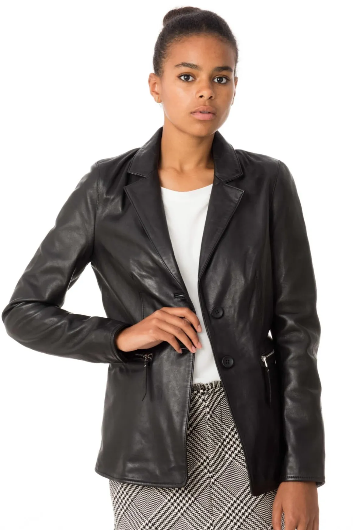 Veste Femme Rose Garden Mirina Lamb Ruby Black