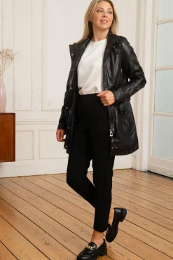 Veste Femme Rose Garden Twilight Lamb Aosta Black