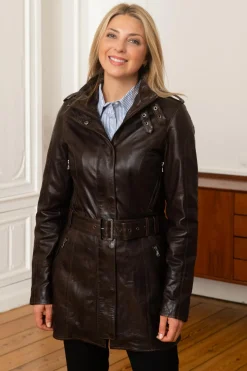 Veste Femme Rose Garden Twilight Lamb Aosta Brown