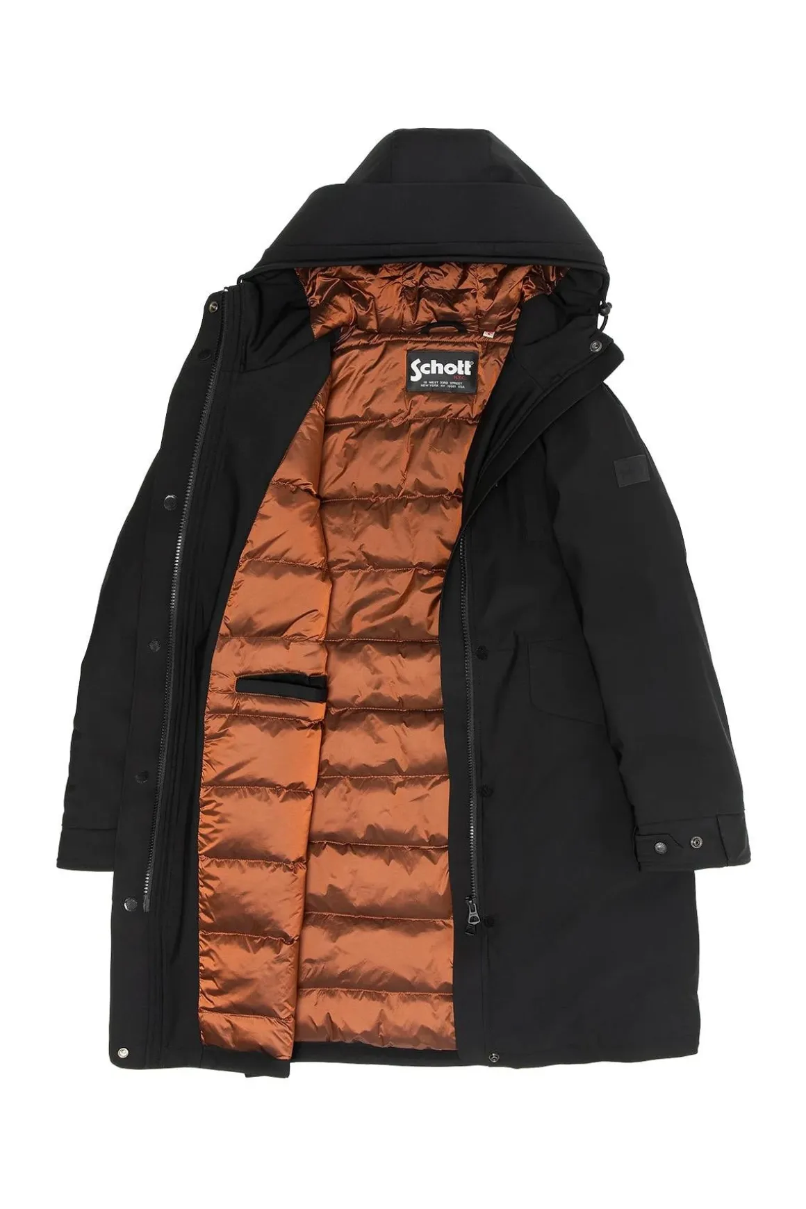 Veste Femme Schott Anaisw Black
