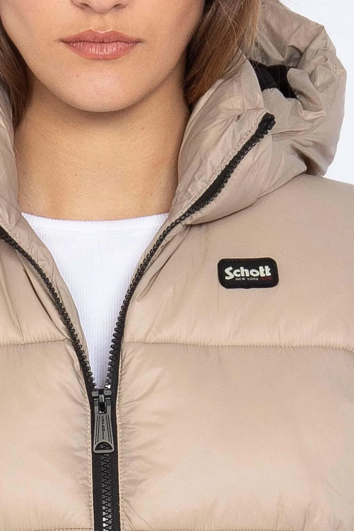 Veste Femme Schott Belstarv2Wrs Beige