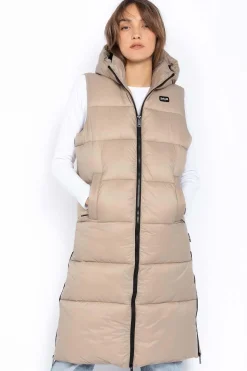 Veste Femme Schott Belstarv2Wrs Beige