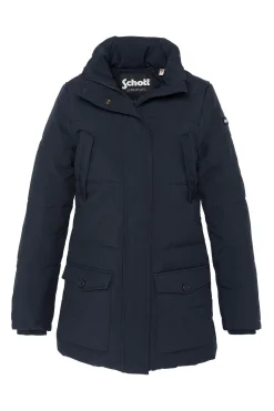 Veste Femme Schott Jktcamiliaw Navy