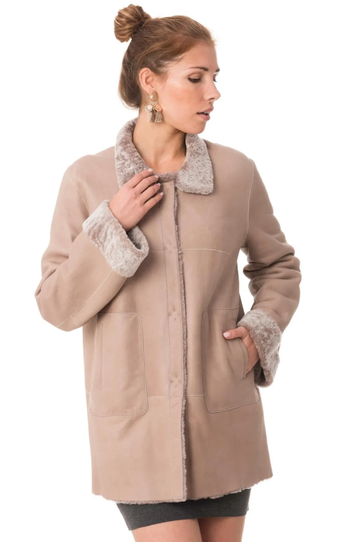 Veste Femme 29Th October Paola Bis Desert Rose