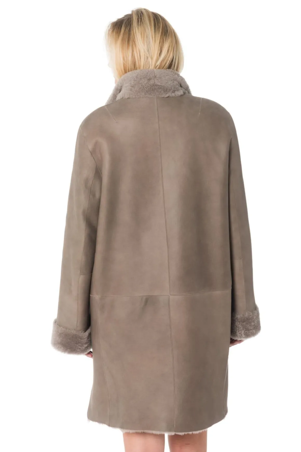 Veste Femme 29Th October Rimmel Velvet Taupe Sans Racoon