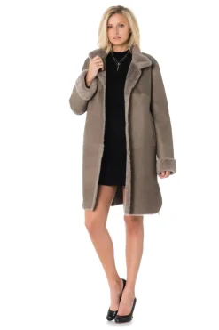 Veste Femme 29Th October Rimmel Velvet Taupe Sans Racoon