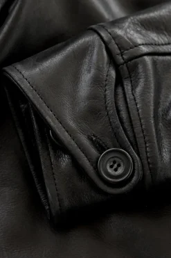 Veste Homme Avi Leather Car Coat