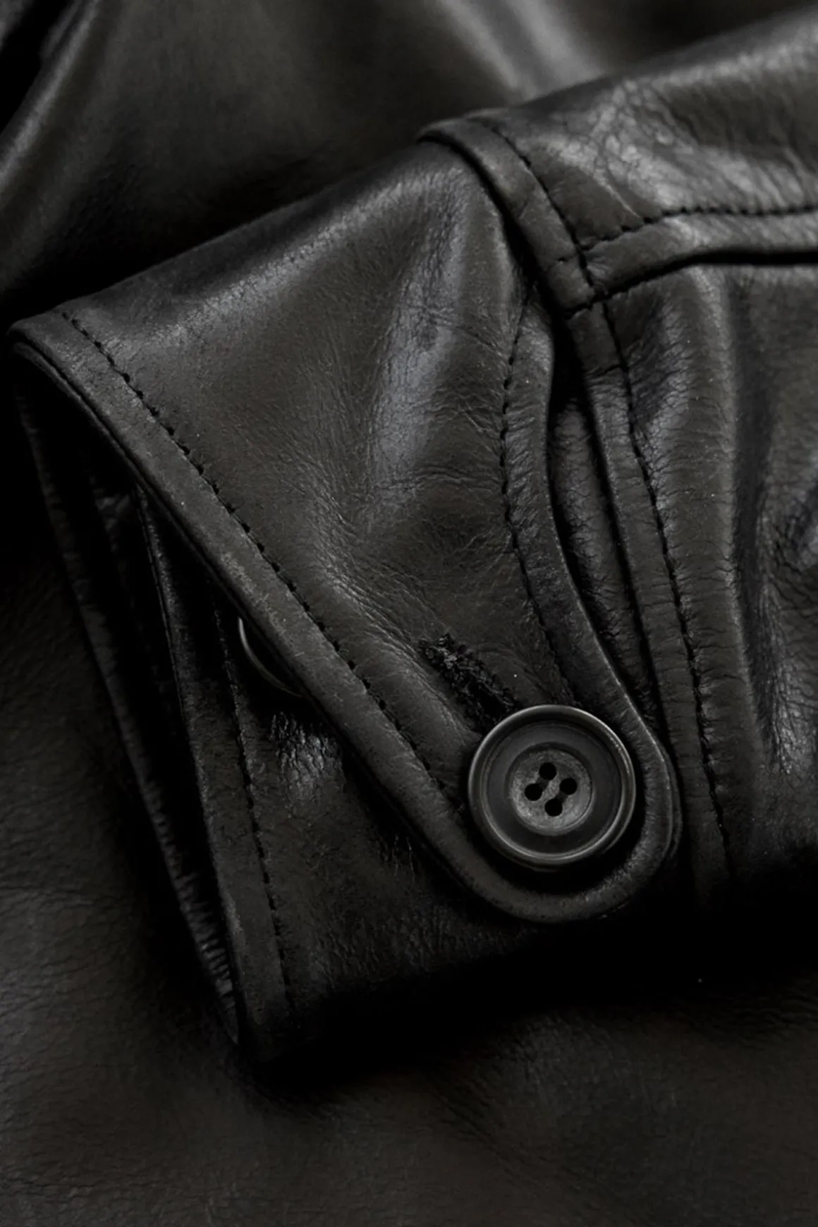 Veste Homme Avi Leather Car Coat