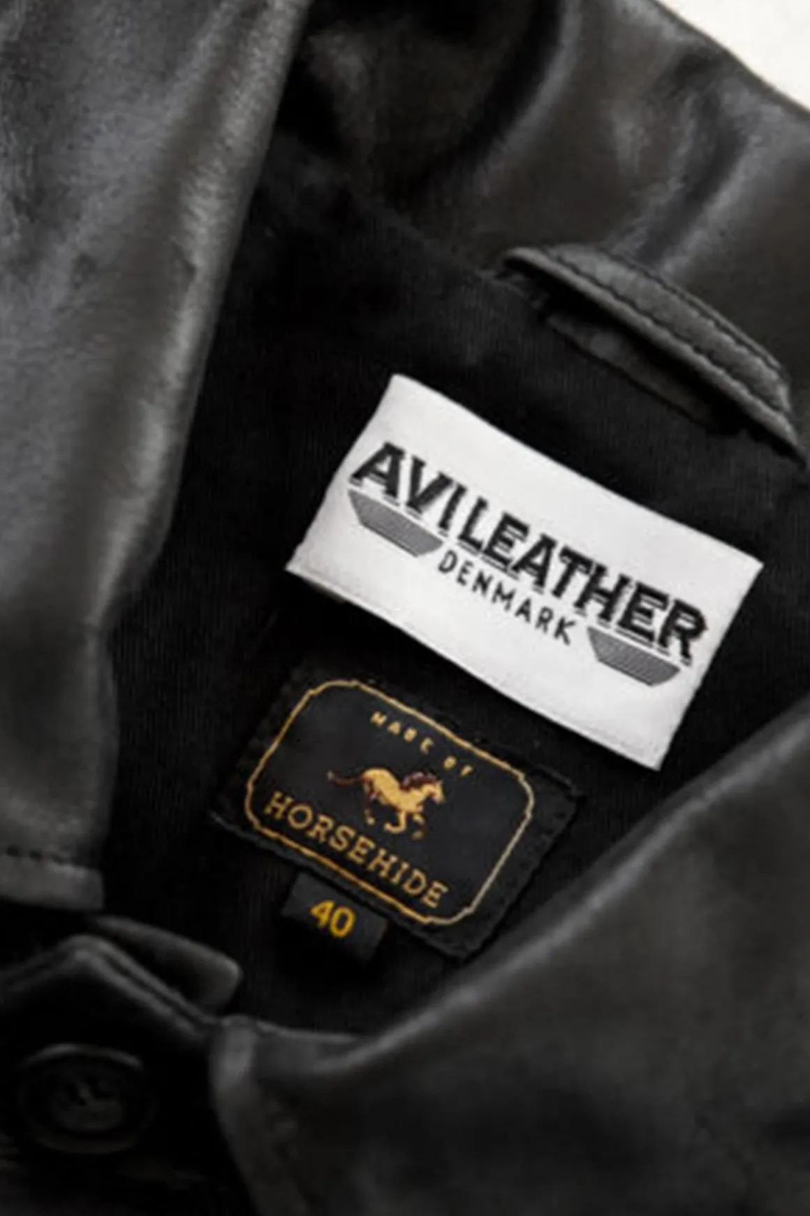 Veste Homme Avi Leather Car Coat