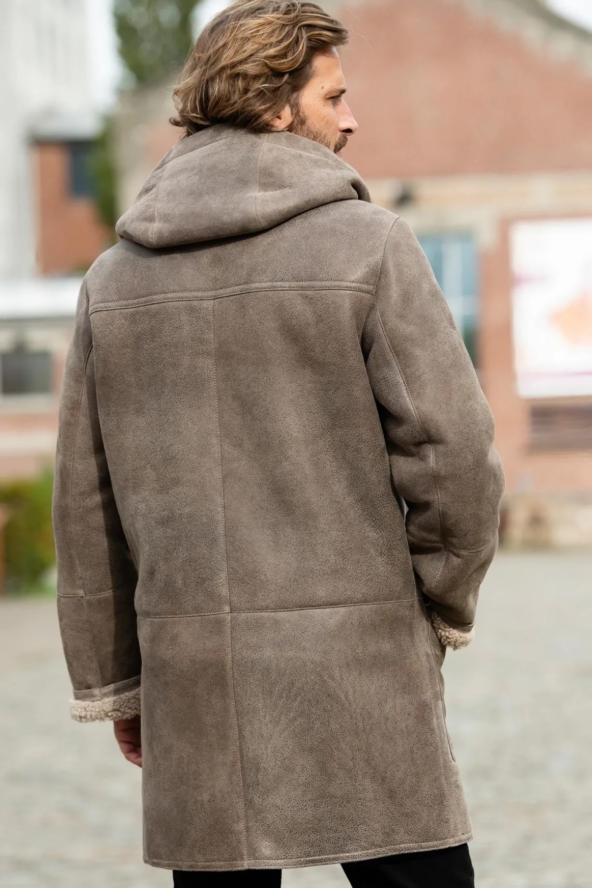 Veste Homme Cityzen Dufflecoat Sable