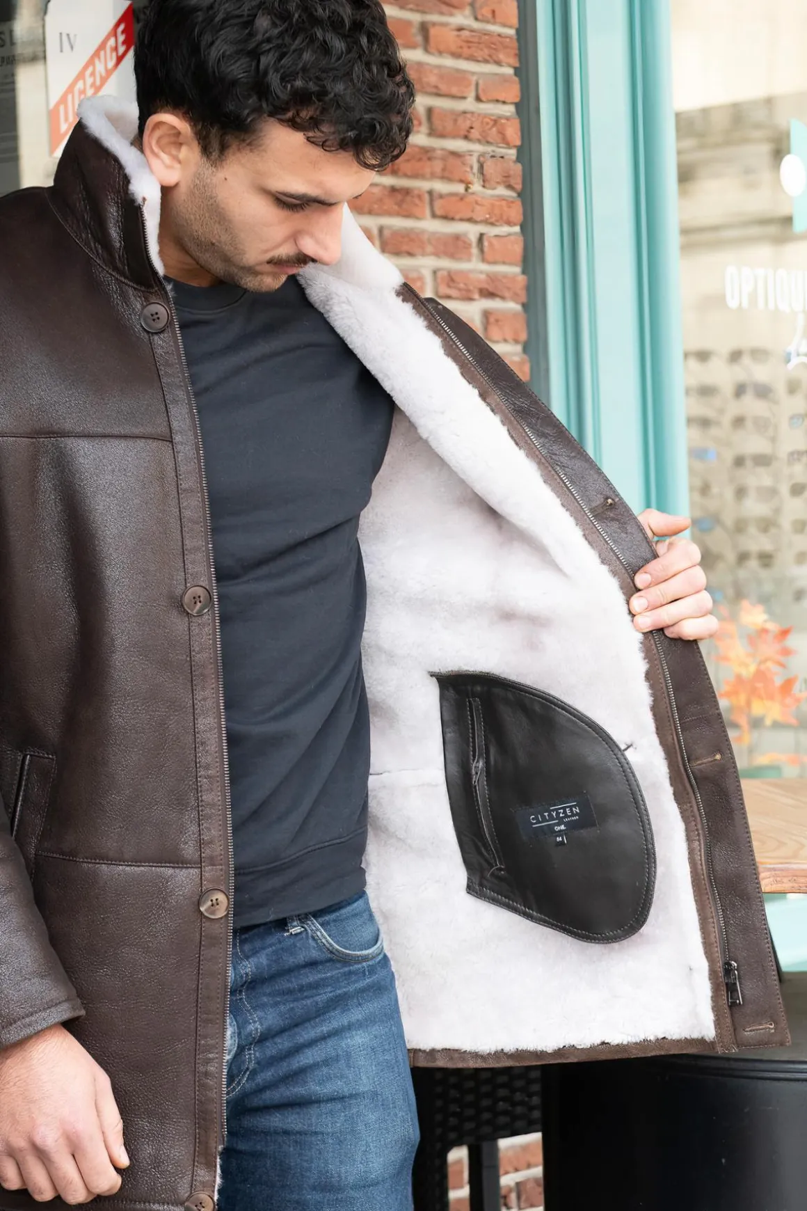 Veste Homme Cityzen Greg Marron