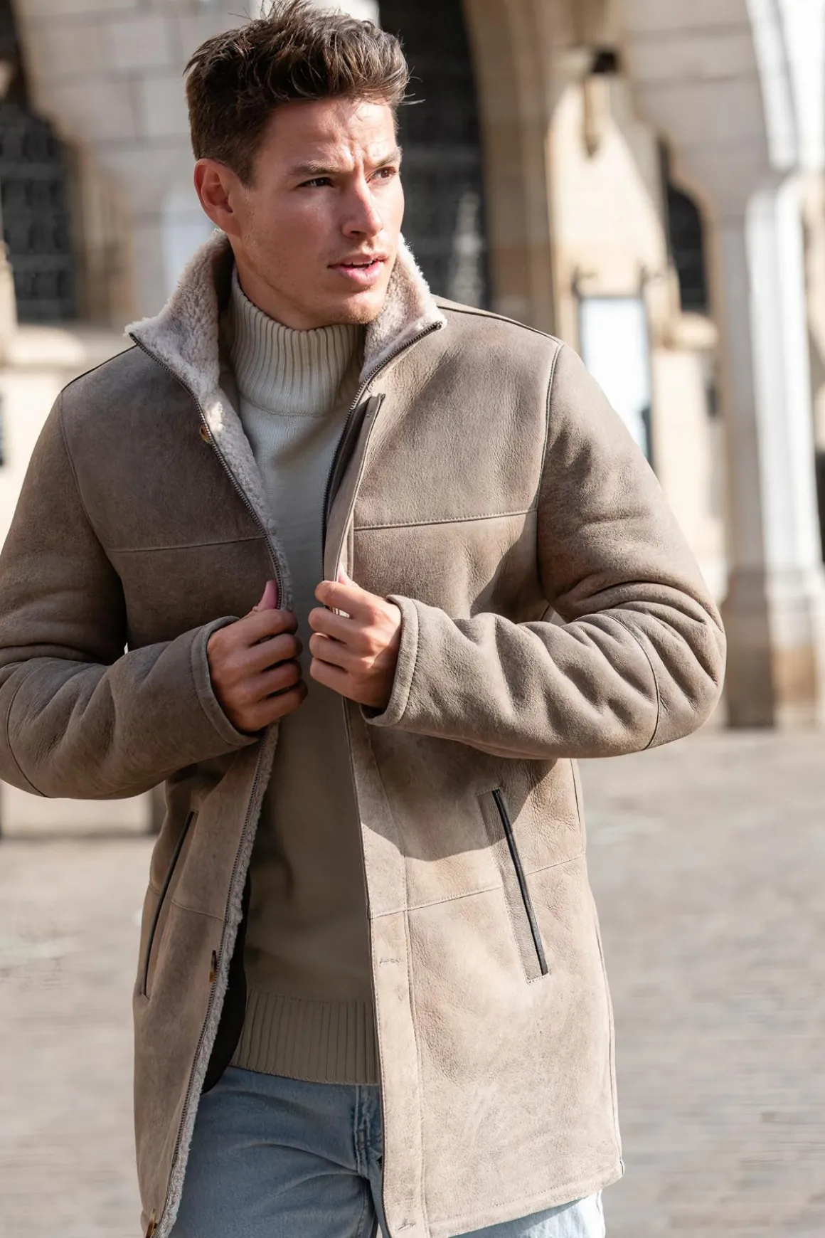 Veste Homme Cityzen Greg Old Sable
