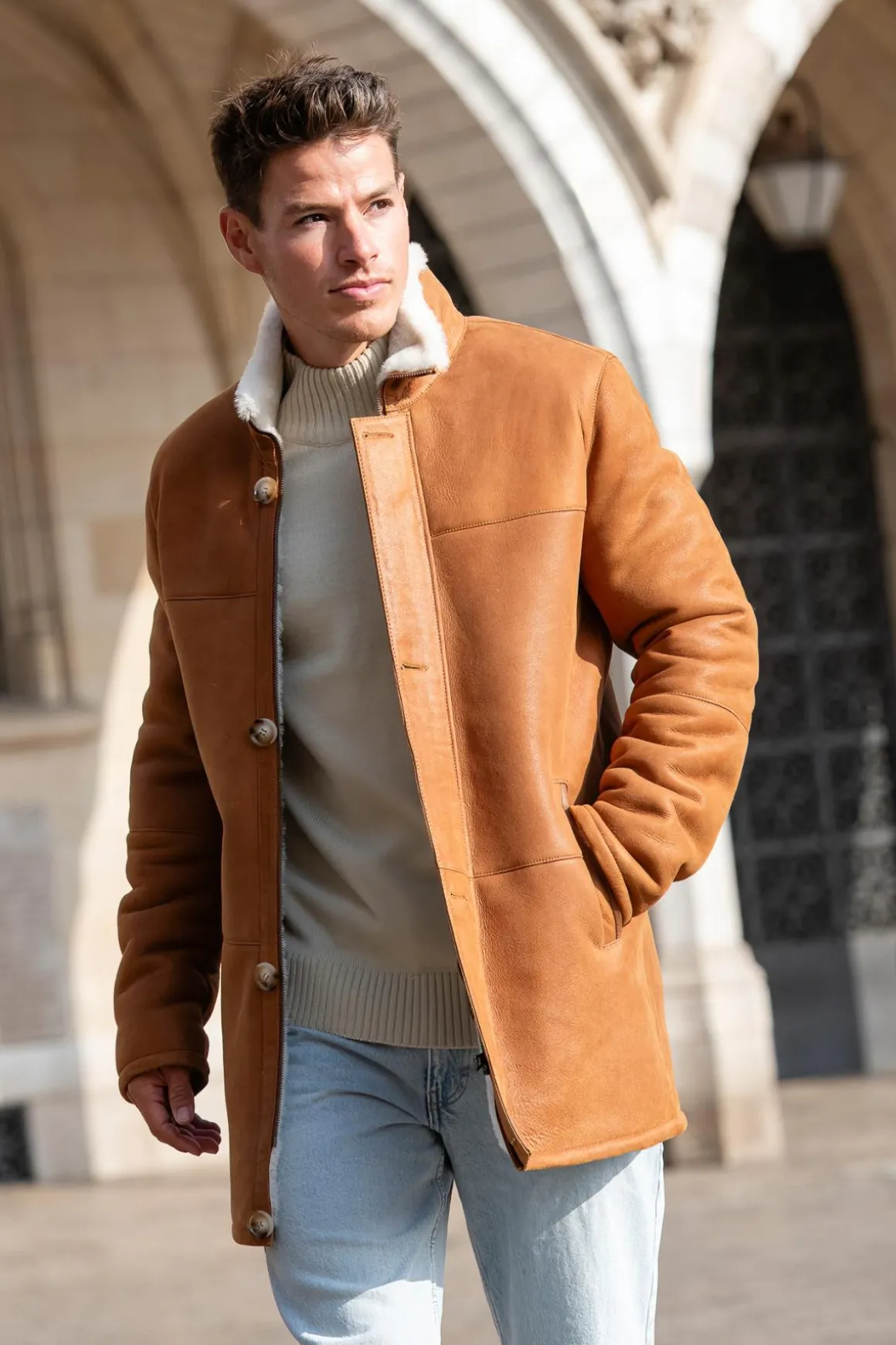 Veste Homme Cityzen Greg Whisky