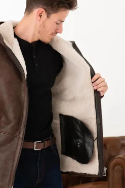 Veste Homme Cityzen Milo Marron