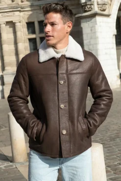Veste Homme Cityzen Vito Old Brown