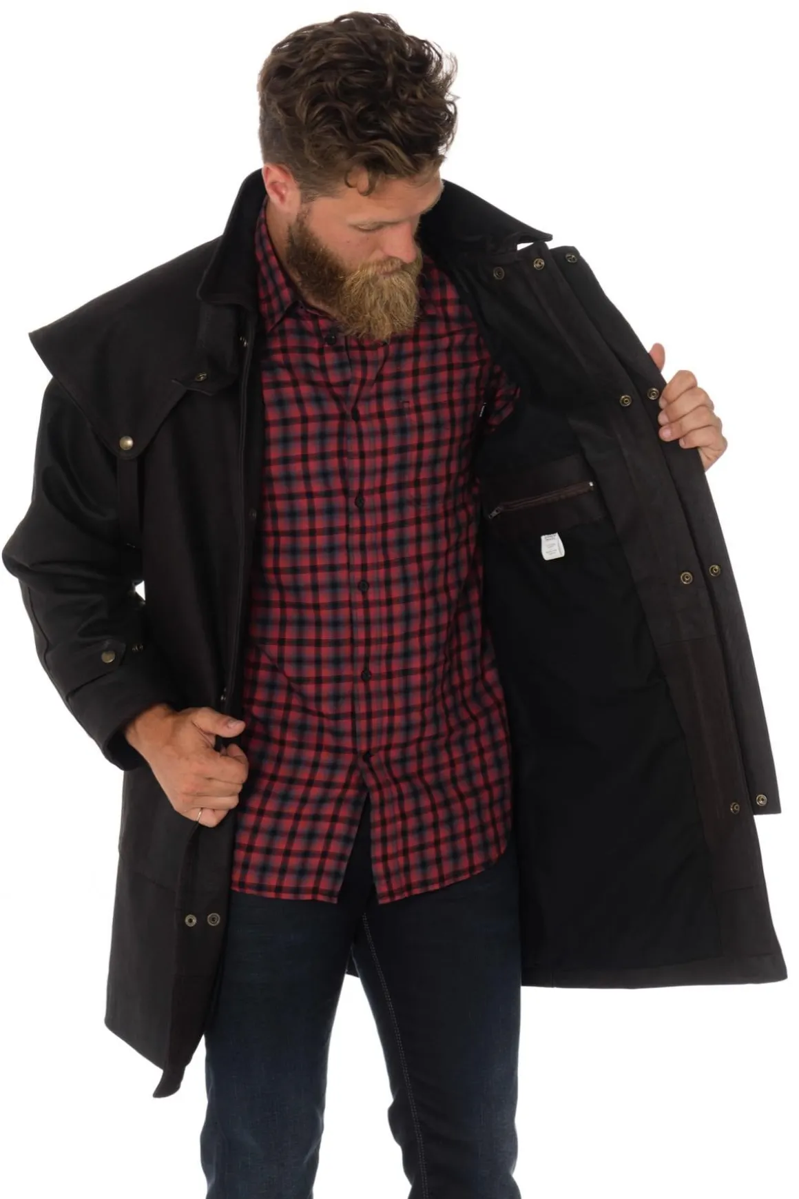 Veste Homme Cuir-City Australien Court Cow