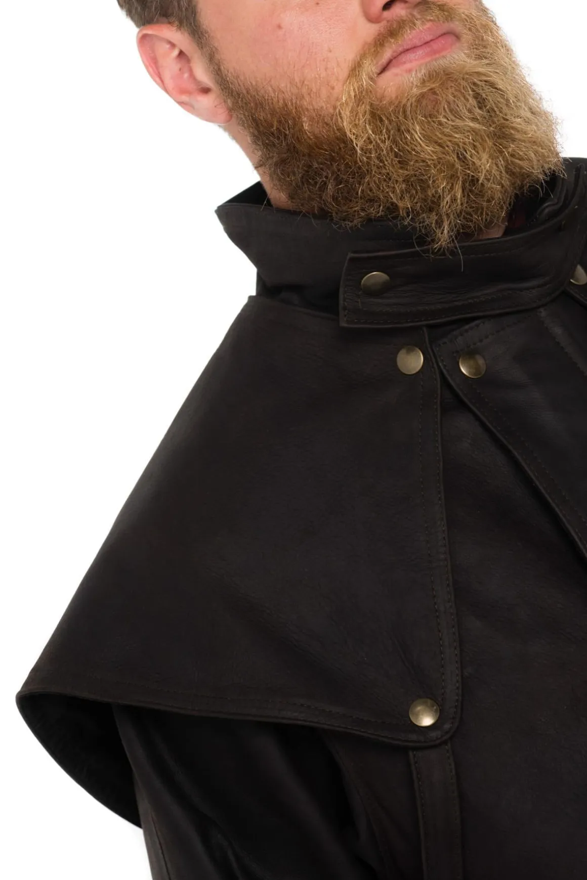 Veste Homme Cuir-City Australien Court Cow