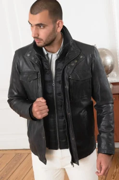 Veste Homme Daytona Anderson Ic Sheep Tiger Midnight Blue