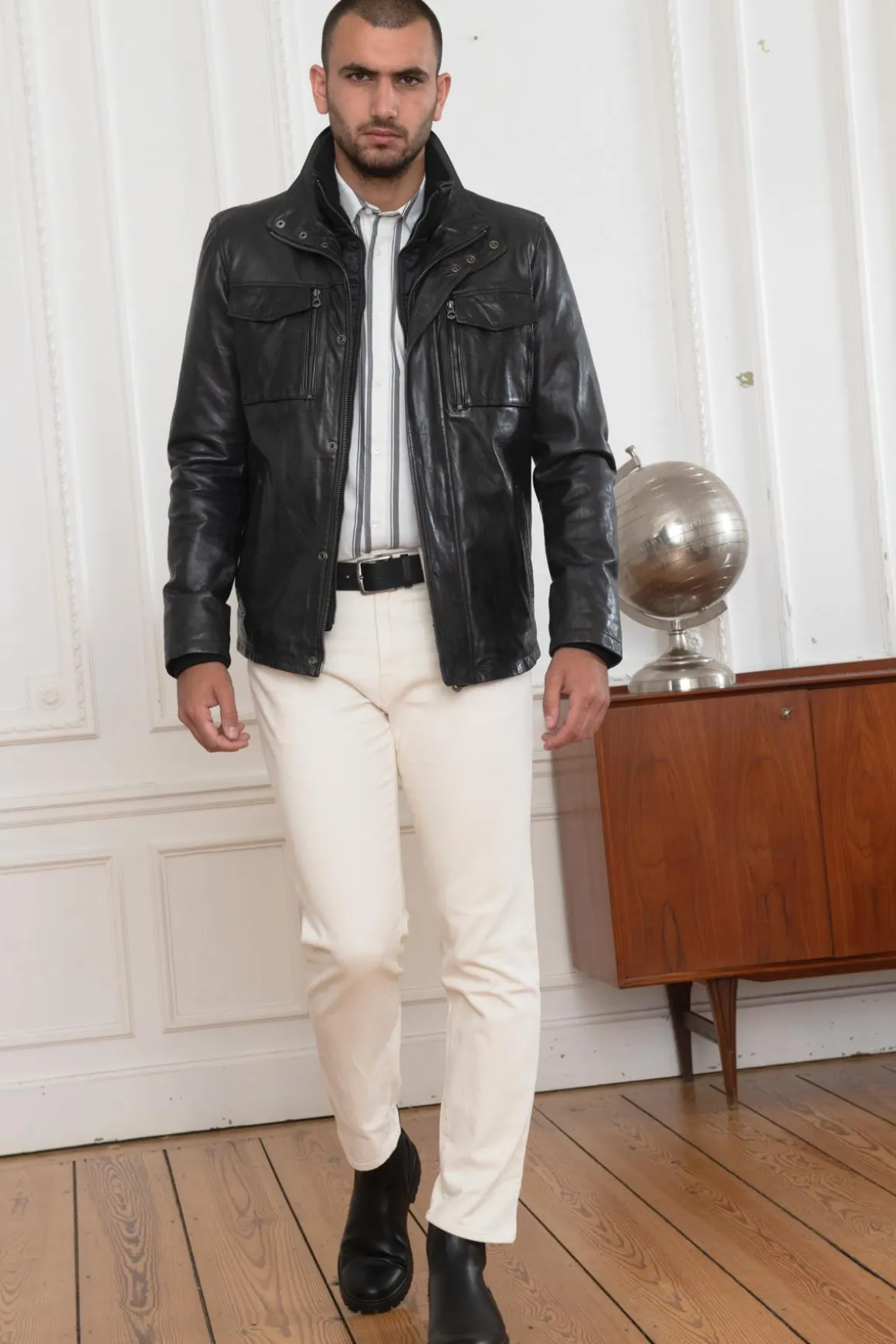 Veste Homme Daytona Anderson Ic Sheep Tiger Midnight Blue