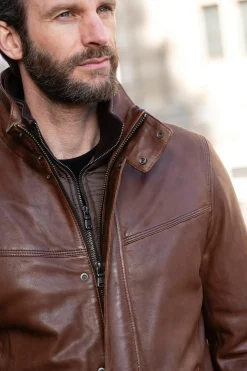 Veste Homme Daytona Darwin Ic Lamb Zenith Bison