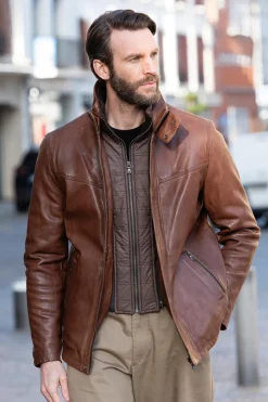 Veste Homme Daytona Darwin Ic Lamb Zenith Bison