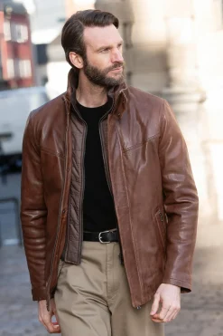 Veste Homme Daytona Darwin Ic Lamb Zenith Bison