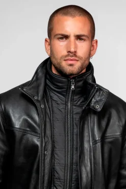 Veste Homme Daytona Darwin Ic Lamb Zenith Black