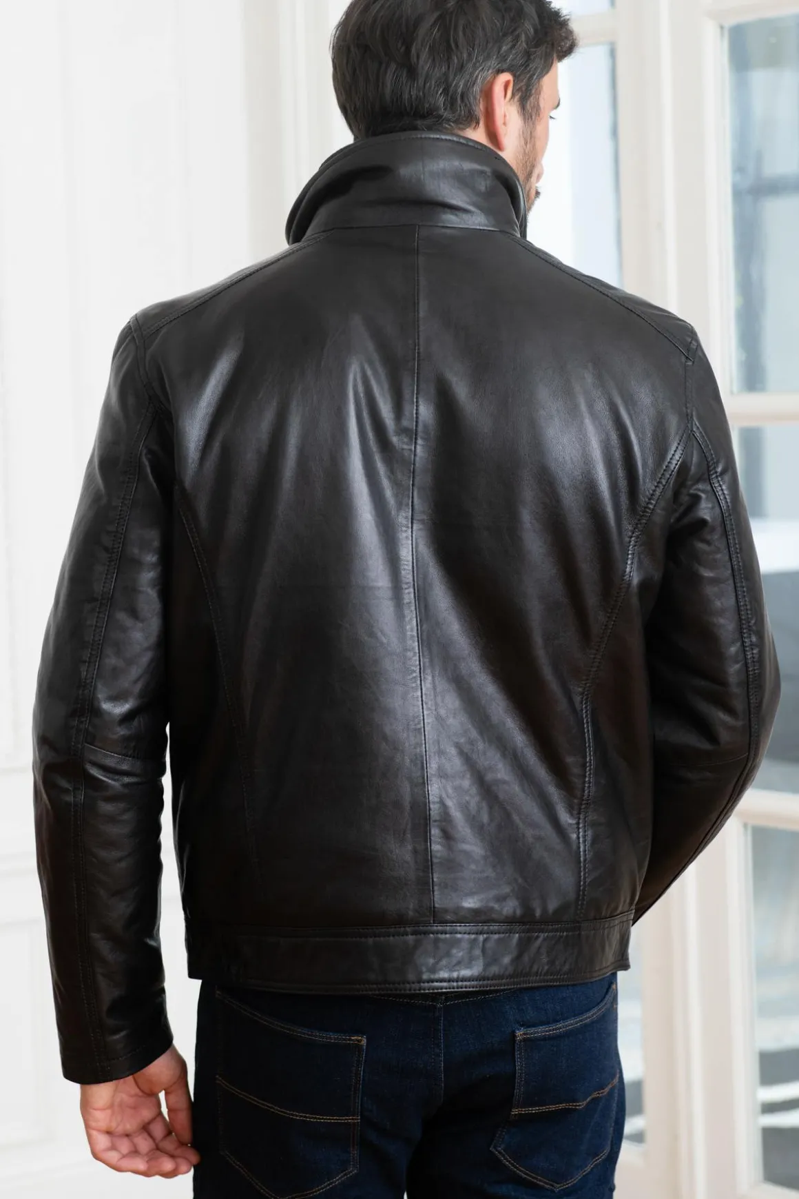 Veste Homme Daytona Falconero Ic Sheep Manila Black