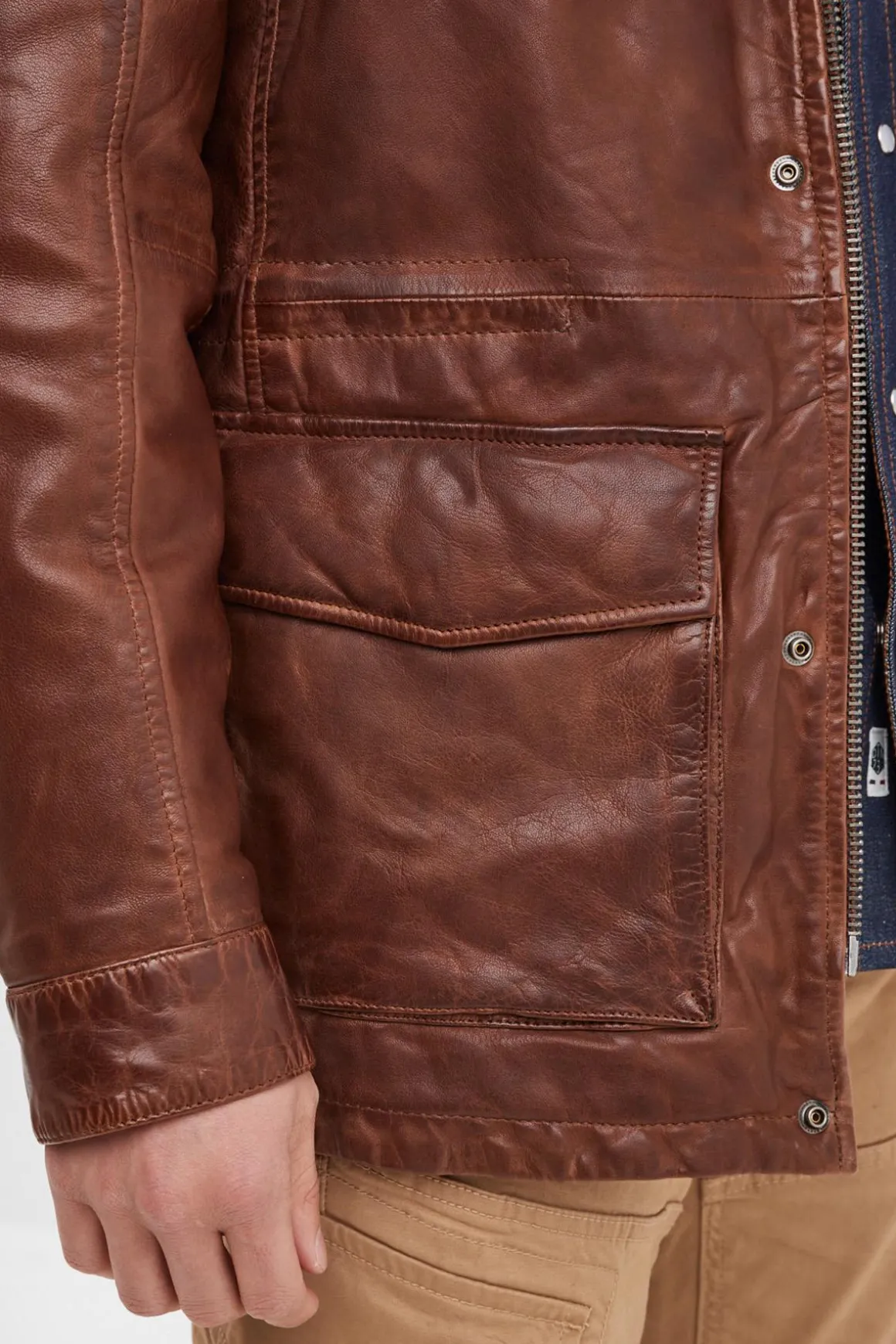 Veste Homme Daytona Rodeo+Ic Sheep Tiger Bison