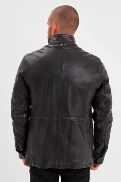 Veste Homme Daytona Salemi Lamb Ermis Black