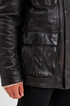 Veste Homme Daytona Salemi Lamb Ermis Black