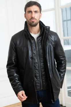 Veste Homme Daytona Tyler Ic Lamb Zenith H23 Black