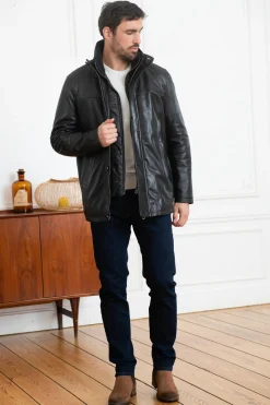 Veste Homme Daytona Tyler Ic Lamb Zenith H23 Black