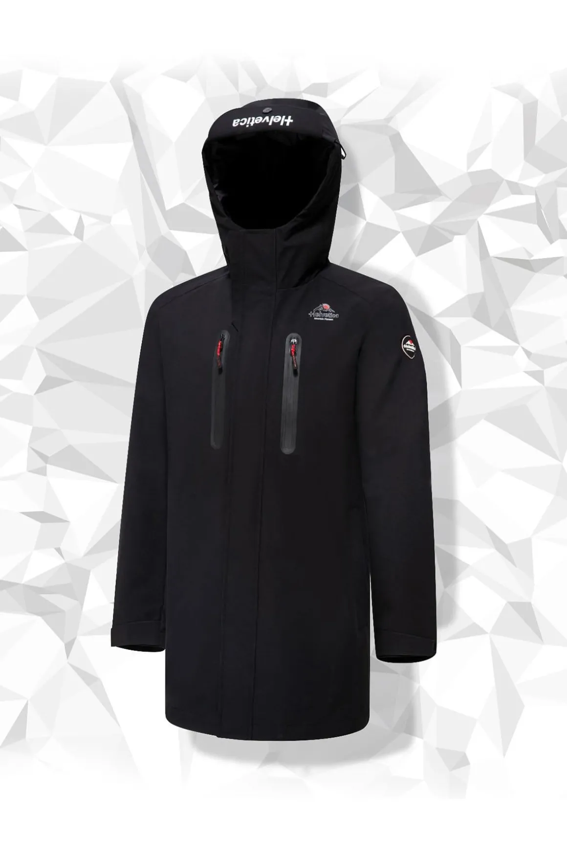 Veste Homme Helvetica Mountain Pioneers Bolton Black