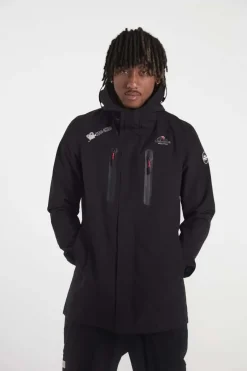 Veste Homme Helvetica Mountain Pioneers Bolton Black