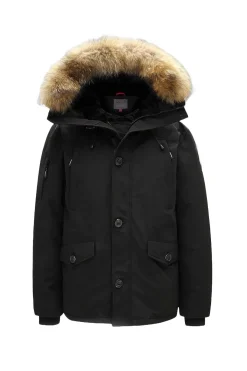 Veste Homme Helvetica Mountain Pioneers Ontario Men Raccoon Edition Black