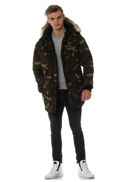 Veste Homme Helvetica Mountain Pioneers Xtrem Coyote Edition Camo Green