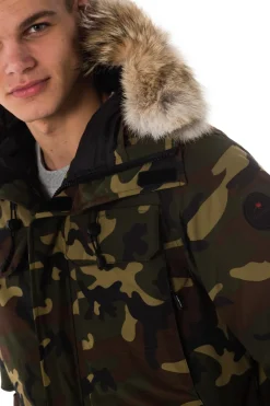 Veste Homme Helvetica Mountain Pioneers Xtrem Coyote Edition Camo Green