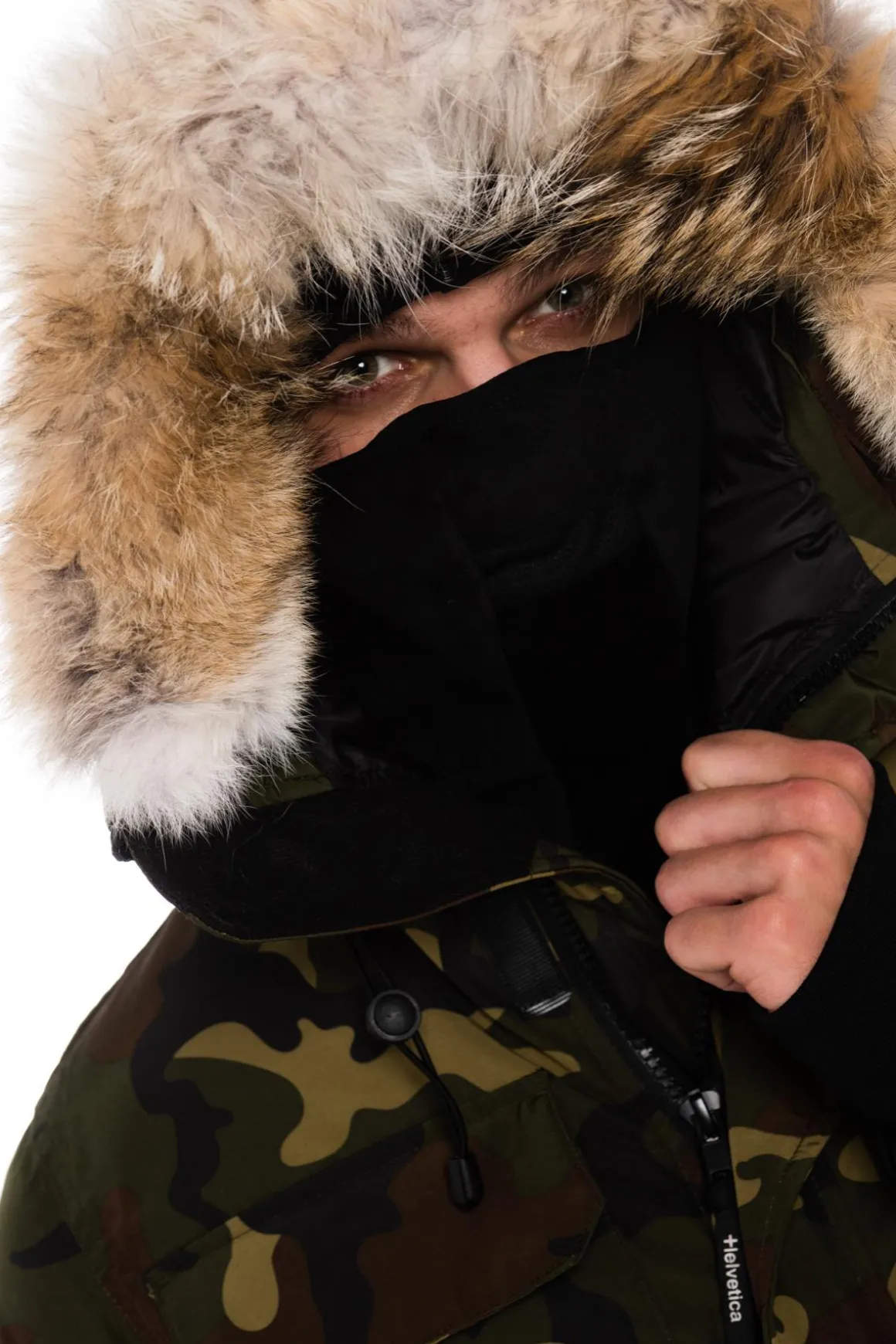 Veste Homme Helvetica Mountain Pioneers Xtrem Coyote Edition Camo Green