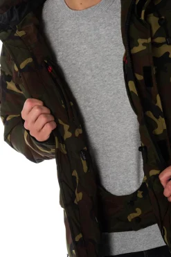 Veste Homme Helvetica Mountain Pioneers Xtrem Coyote Edition Camo Green