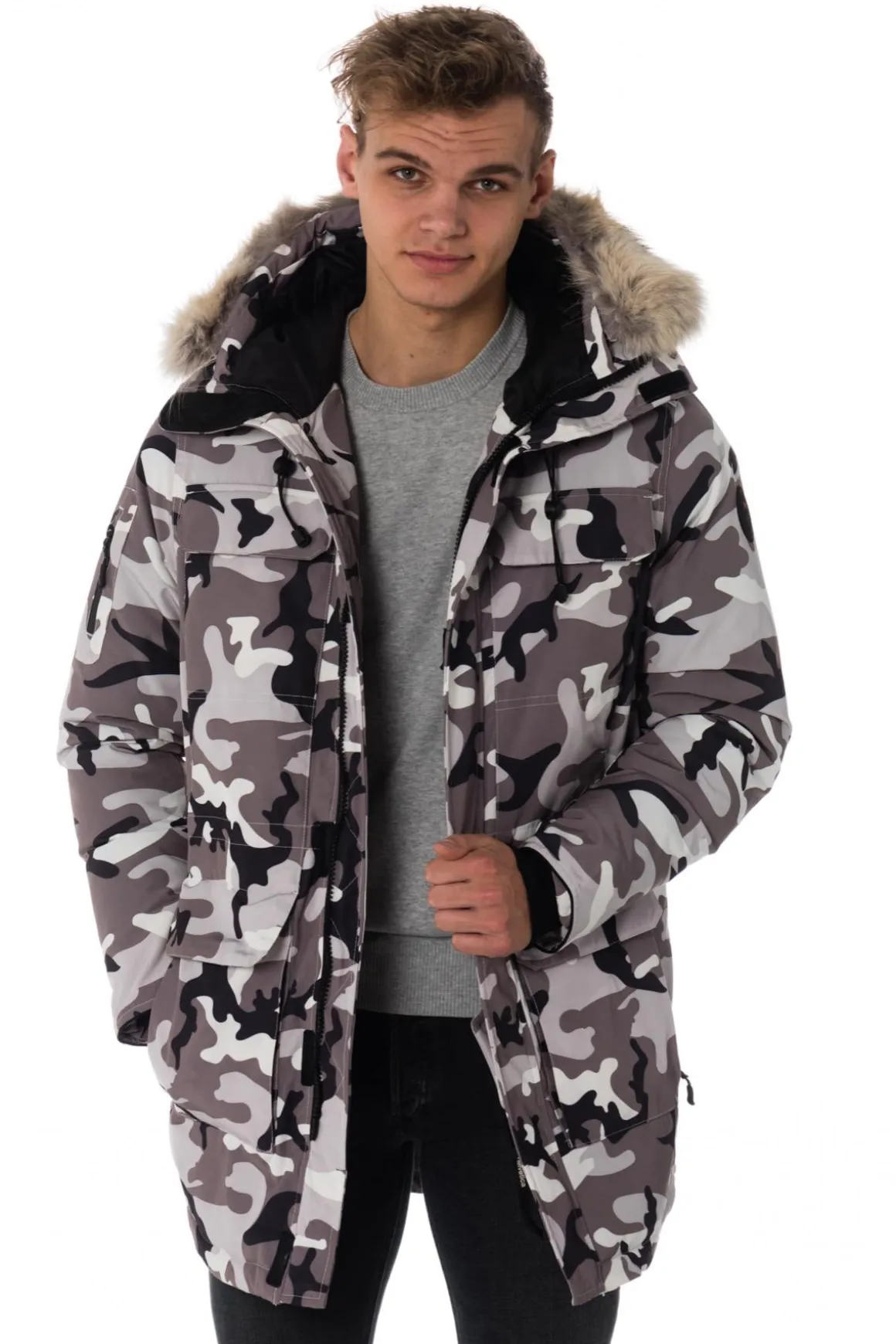 Veste Homme Helvetica Mountain Pioneers Xtrem Coyote Edition Camo Light