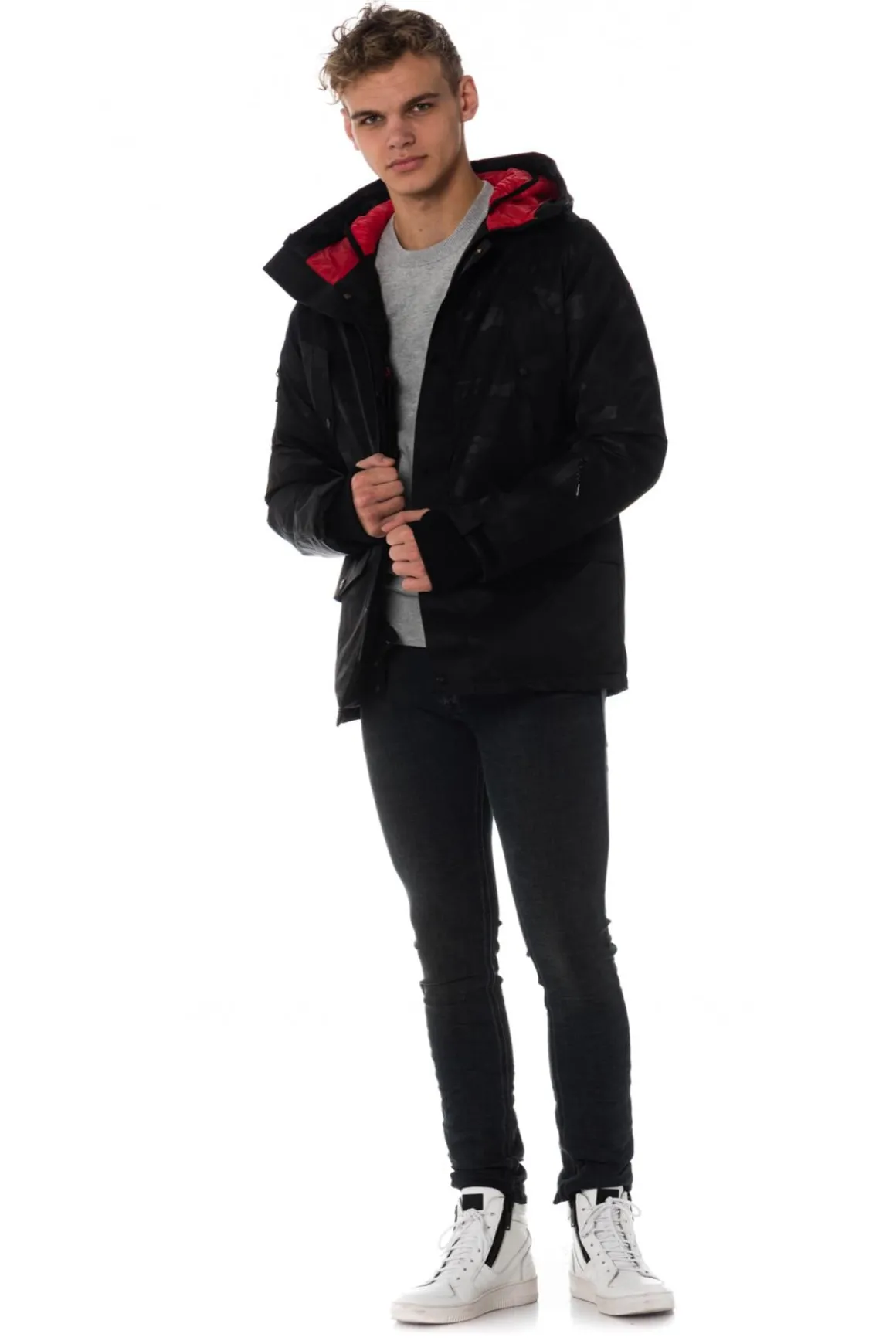 Veste Homme Helvetica Mountain Pioneers Jack Camo Anthra