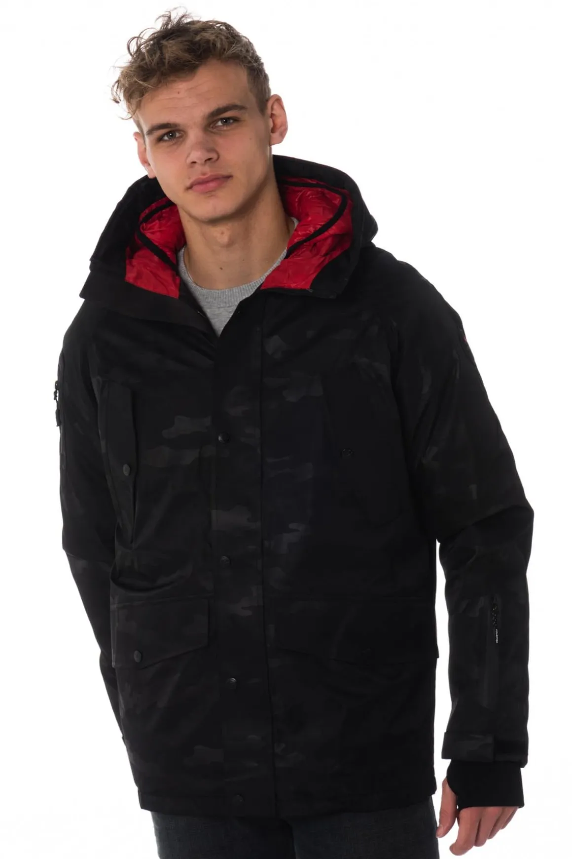 Veste Homme Helvetica Mountain Pioneers Jack Camo Anthra