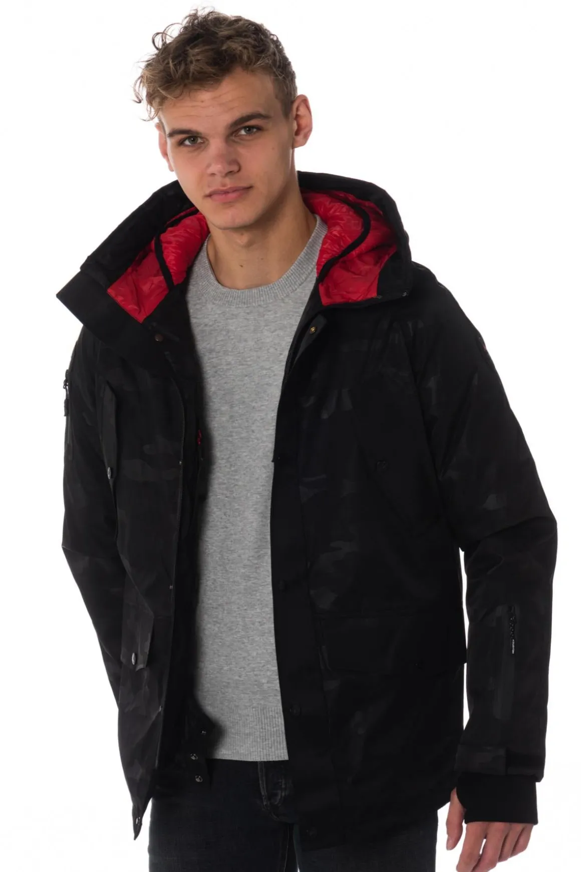 Veste Homme Helvetica Mountain Pioneers Jack Camo Anthra